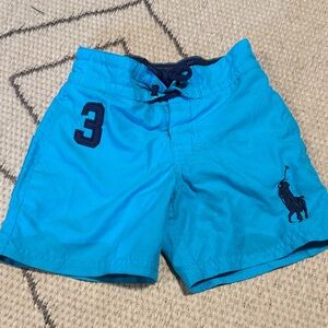 Polo by Ralph Lauren Blue Bathing Suit Swim Trunks Size 3T